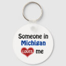 Search for state michigan key rings Usa