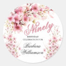 Search for round shaped stickers For her
