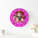 Search for western horse clocks Cowboy