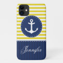 Search for navy blue and yellow iphone cases Nautical