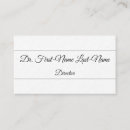 Search for school text business cards Elegant