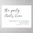 Search for wedding party posters Typography