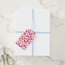 Search for red heart gift tags Pattern