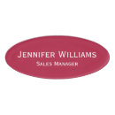 Search for oval name tags Modern