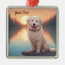 Search for great pyrenees dog christmas tree decorations Pet