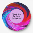 Search for teacher appreciation plates Thank you