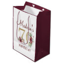 Search for 70th birthday gift bags Watercolor
