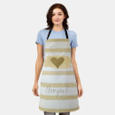 Search for shiny gold aprons Girly