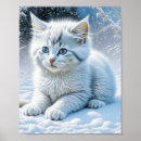 Search for christmas kitten art Snow