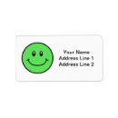 Search for emotional return address labels Face