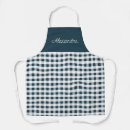 Search for gingham check aprons For her