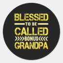 Search for bonus stickers Grandpa