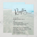 Search for beach wedding reception invitations Elopement