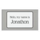Search for reusable name tags Business