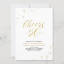 Search for gold 50th birthday invitations Stylish