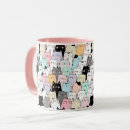 Search for colorful cats mugs Cute