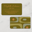 Search for olive business cards Unique