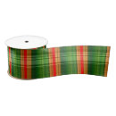 Search for green tartan plaid ribbon Festive