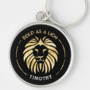 Search for lion design key rings Bold as a lion