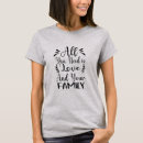 Search for love is all you need tshirts Quote