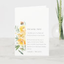 Search for yellow roses thank you cards Botanical