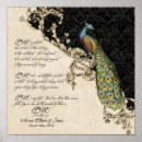 Search for peacock wedding posters Vintage