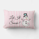 Search for pink snowflake cushions Let it snow