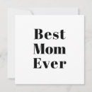 Search for black and white mothers day cards Best mum ever