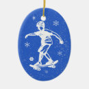 Search for skater christmas tree decorations Blue