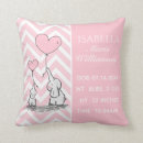 Search for pink elephants cushions For her