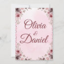 Search for professional wedding invitations Boho
