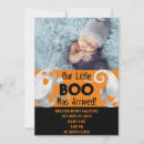 Search for halloween birth announcement cards Ghost
