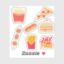 Search for french fry stickers Fast food
