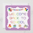 Search for welcome back to school cards Teacher