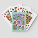 Search for new year playing cards Festive fun