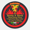 Search for restaurants stickers Pizza