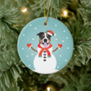 Search for dog christmas tree decorations Green