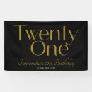 Search for 21st birthday black gold party decor Simple