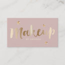 Search for bridal makeup artist business cards Salon