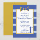 Search for gold striped invitation invitations Blue
