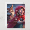 Search for wolves invitations Howling at the moon