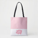 Search for pig tote bags Pink