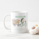 Search for green bicycle mugs Watercolor