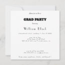 Search for 5x5 graduation invitations Simple