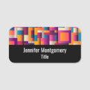 Search for square name tags Modern