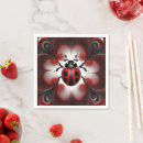 Search for ladybird napkins Red