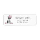 Search for french bulldogs return address labels French bulldog puppy