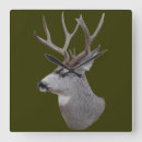 Search for deer head clocks Hunting