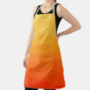Search for orange gradient aprons Modern