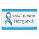 Search for nurse name tags Blue